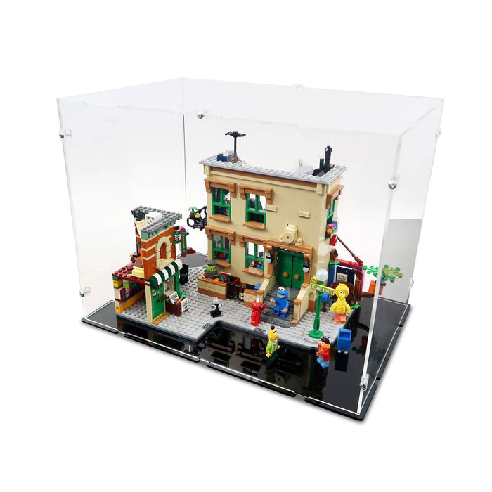 123 Sesame Street XL Display Case for LEGO 21324