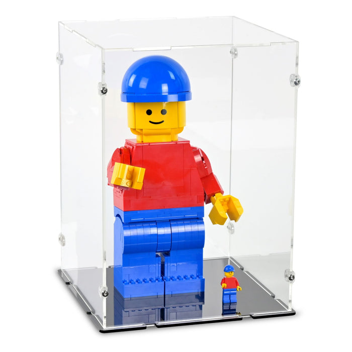 Up-Scaled LEGO Minifigure Display Case for LEGO 40649