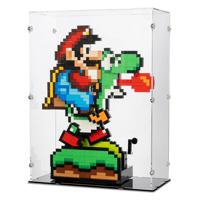 Super Mario World: Mario & Yoshi Display Case for LEGO 71438