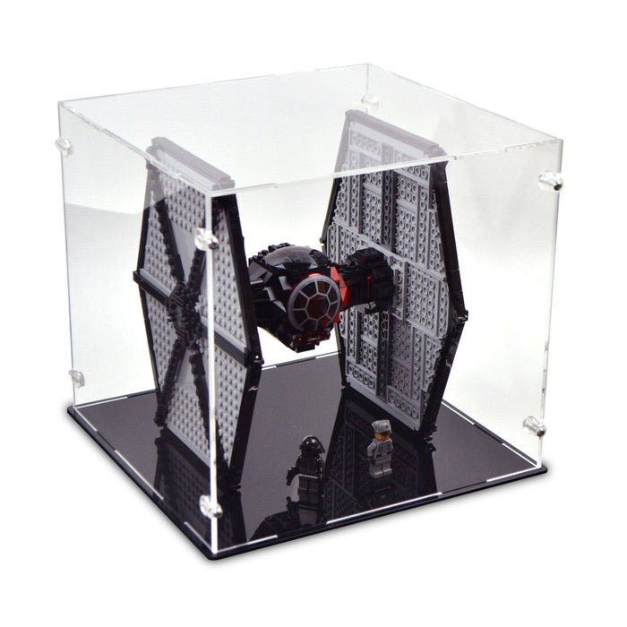 Star Wars First Order Special Forces TIE Fighter Display Case for LEGO 75101