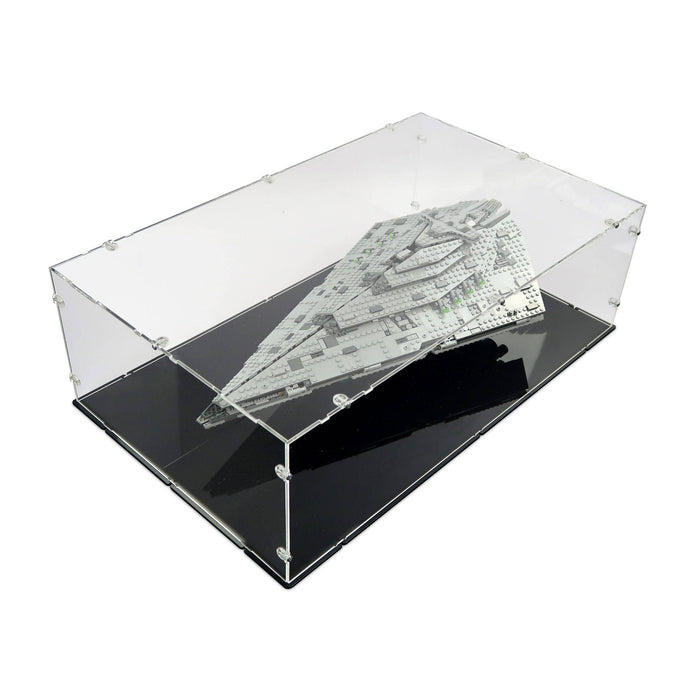 Star Wars First Order Star Destroyer Display Case for LEGO 75190