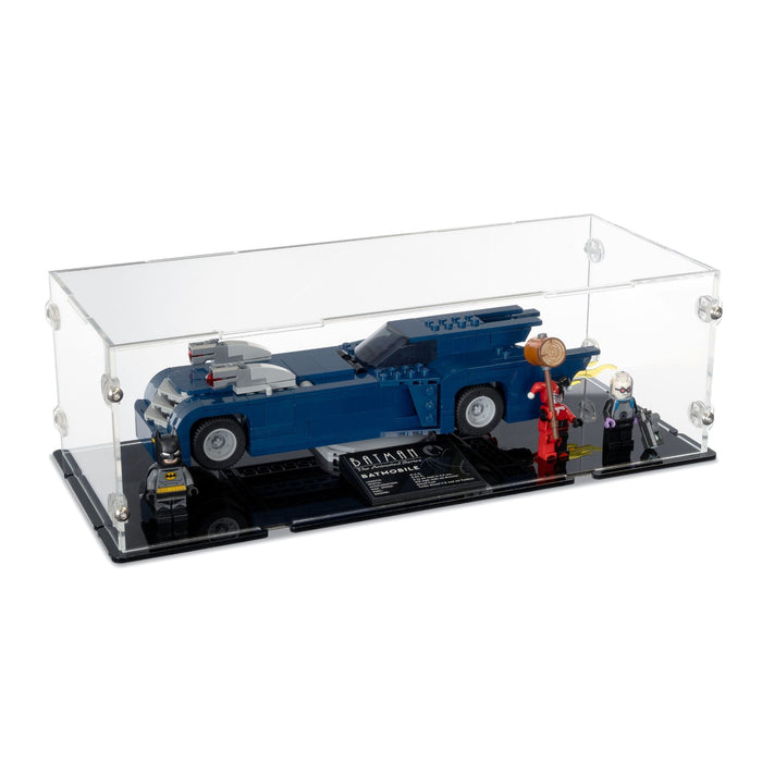 Batman With Batmobile Vs. Harley Quinn And Mr.Freeze Display Case for LEGO 76274