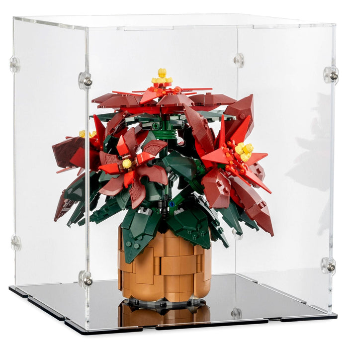Poinsettia Display Case for LEGO 10370