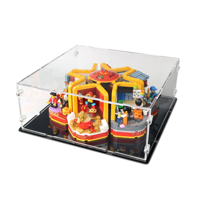 Lunar New Year Traditions Display Case for LEGO 80108