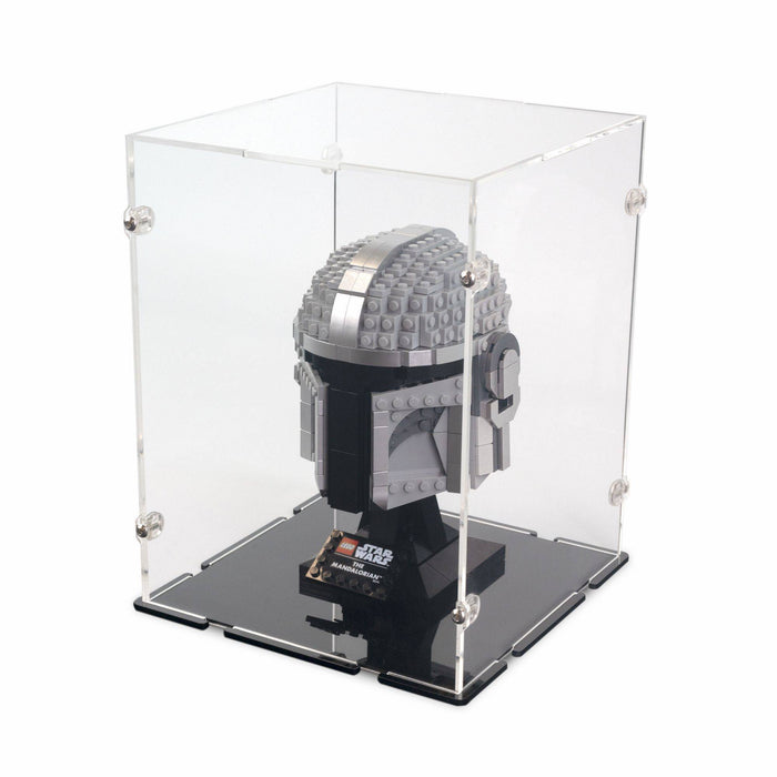 The Mandalorian Helmet Display Case for LEGO 75328