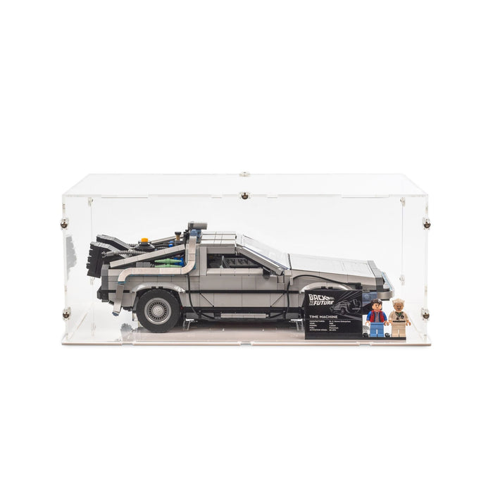 Back to the Future Time Machine Small Display Case for LEGO 10300