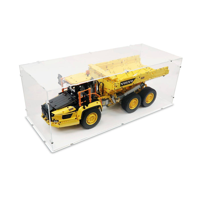 6x6 Volvo Articulated Hauler Display Case for LEGO 42114