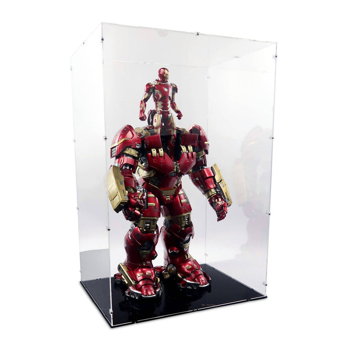 1/6 Scale Hulkbuster & Iron Man (Deluxe) Display Case for Hot Toys