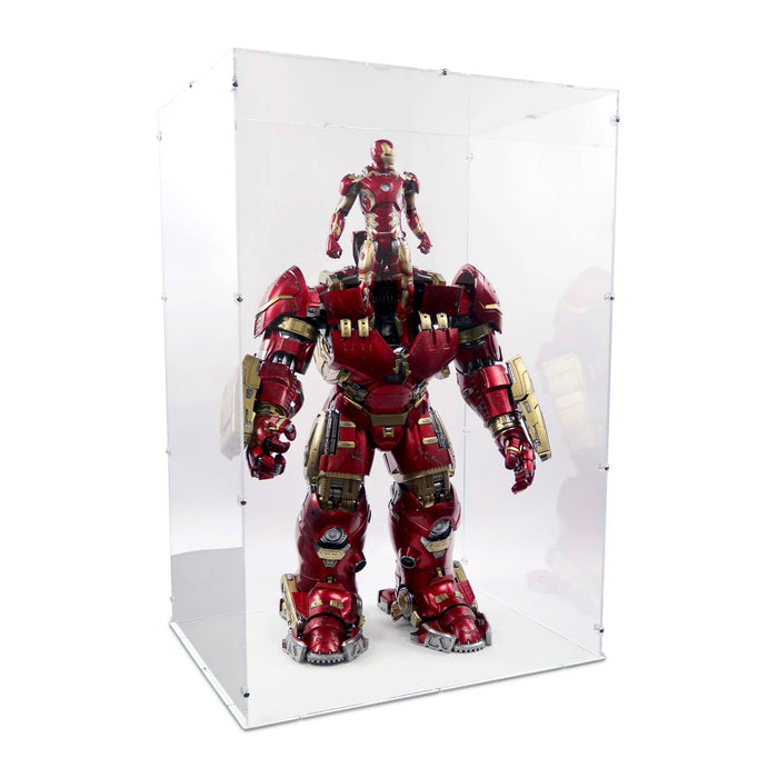 1/6 Scale Hulkbuster & Iron Man (Deluxe) Display Case for Hot Toys