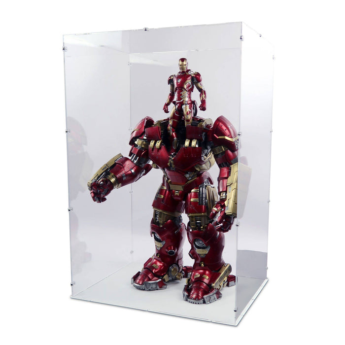 1/6 Scale Hulkbuster & Iron Man (Deluxe) Display Case for Hot Toys