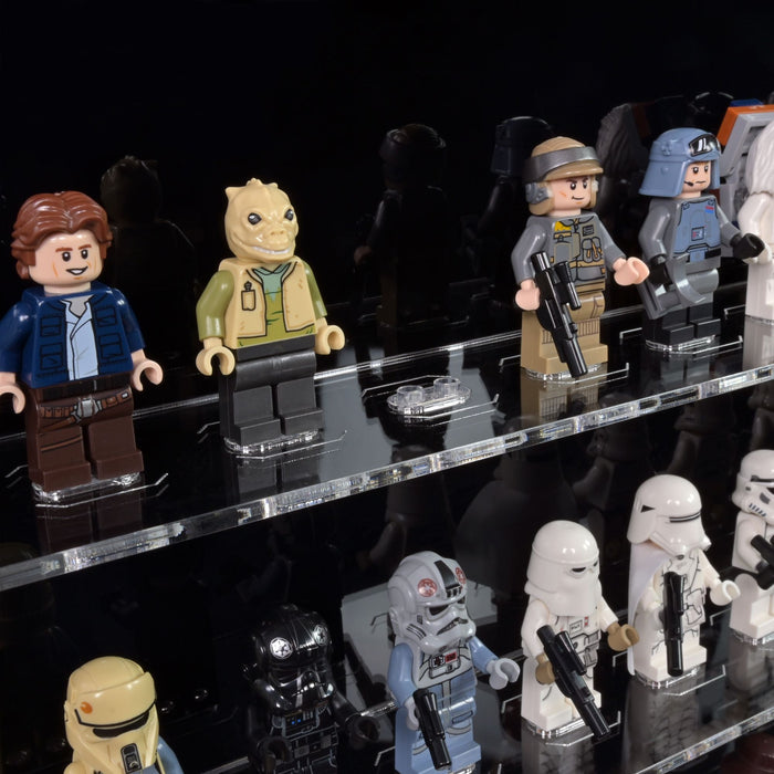 100 LEGO Minifigures Wall Display Case
