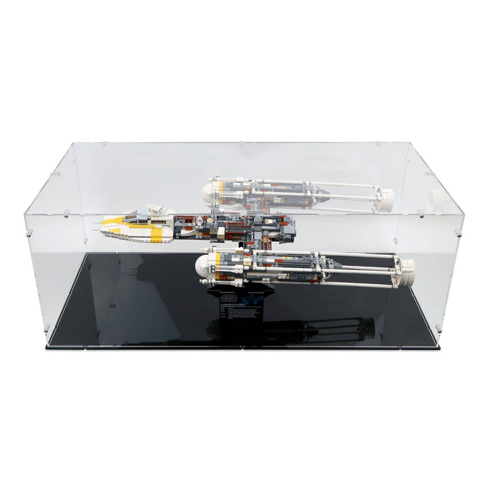 UCS Y-Wing Display Case for LEGO 75181 / 10134