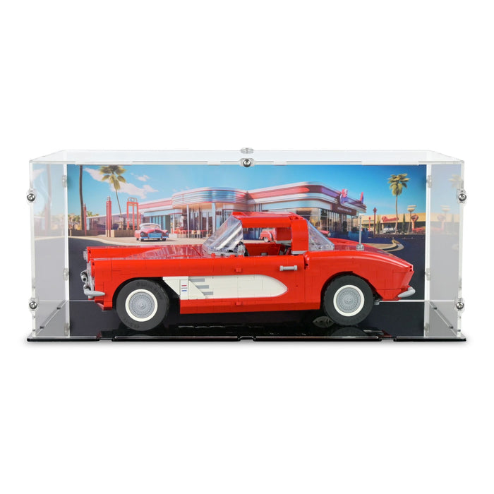 Chevrolet Corvette Display Case for LEGO 10321