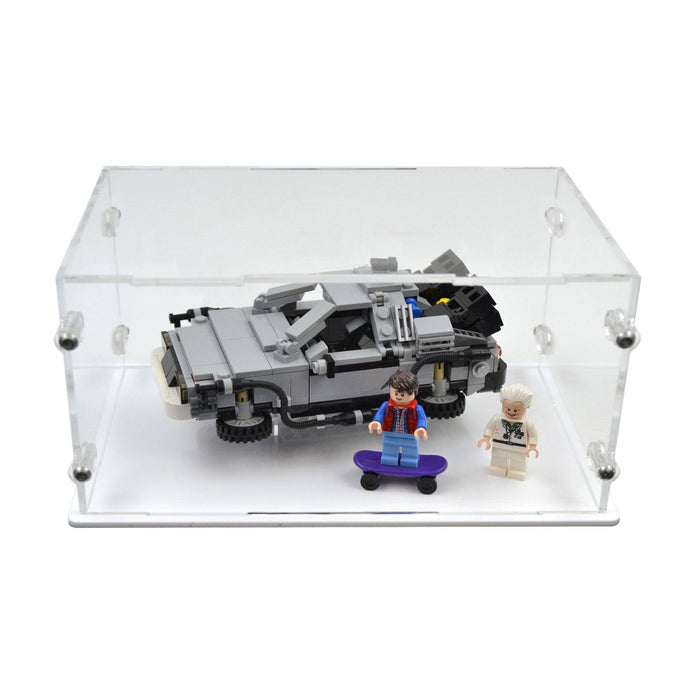 DeLorean Time Machine Display Case for LEGO 21103