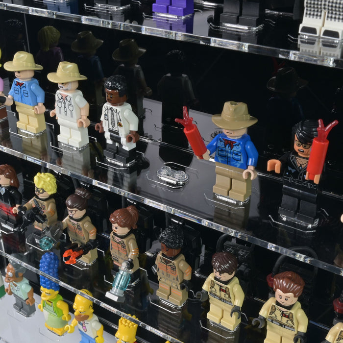 40 LEGO Minifigures Wall Display Case