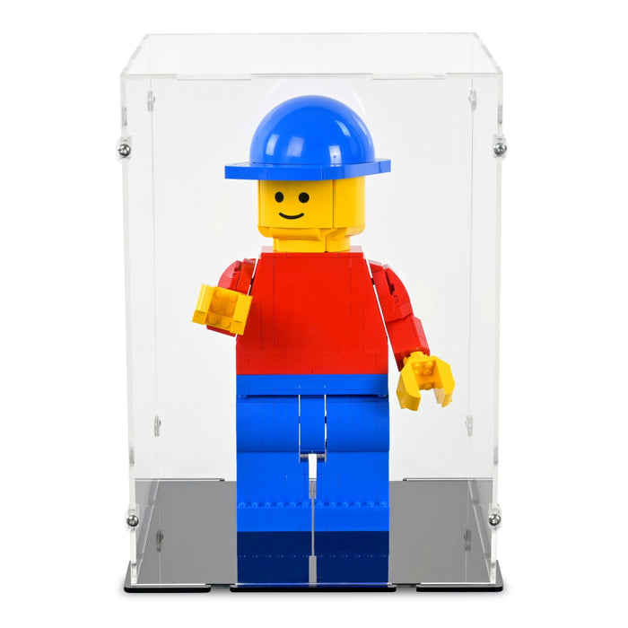 Up-Scaled LEGO Minifigure Display Case for LEGO 40649