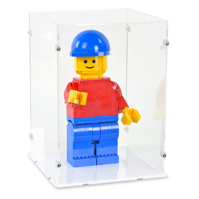 Up-Scaled LEGO Minifigure Display Case for LEGO 40649