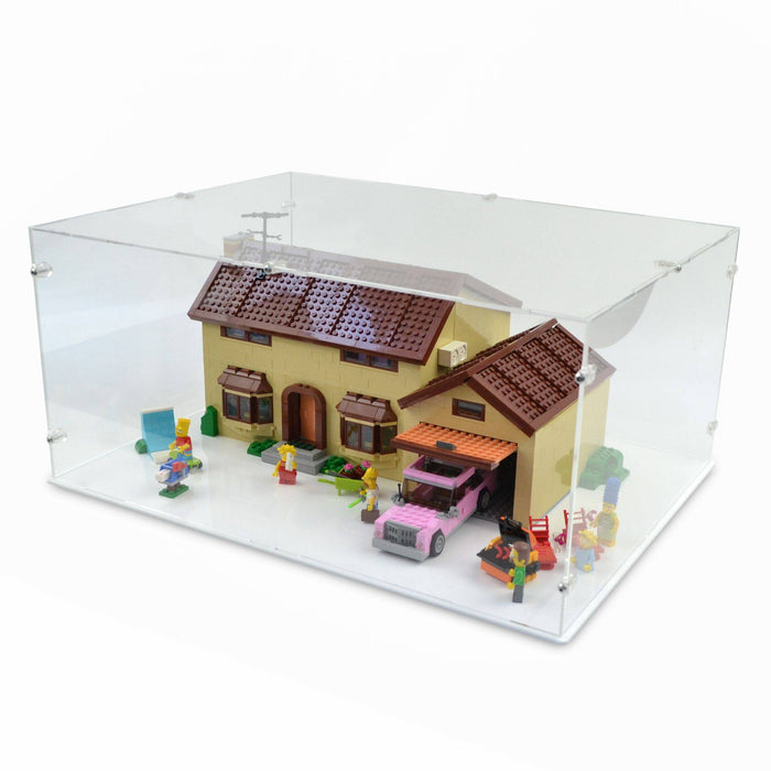 Simpsons House Display Case for LEGO 71006