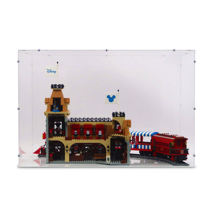 Disney Train and Station Display Case for LEGO 71044