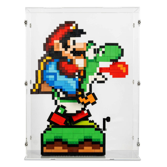 Super Mario World: Mario & Yoshi Display Case for LEGO 71438