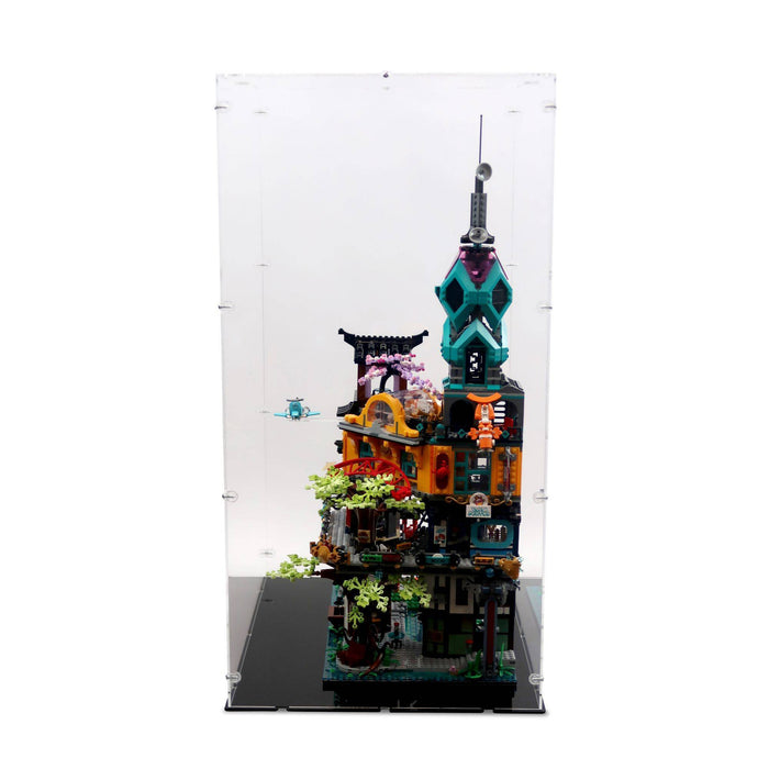 Ninjago City Gardens Display Case for LEGO 71741