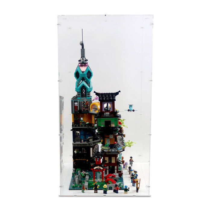 Ninjago City Gardens Display Case for LEGO 71741