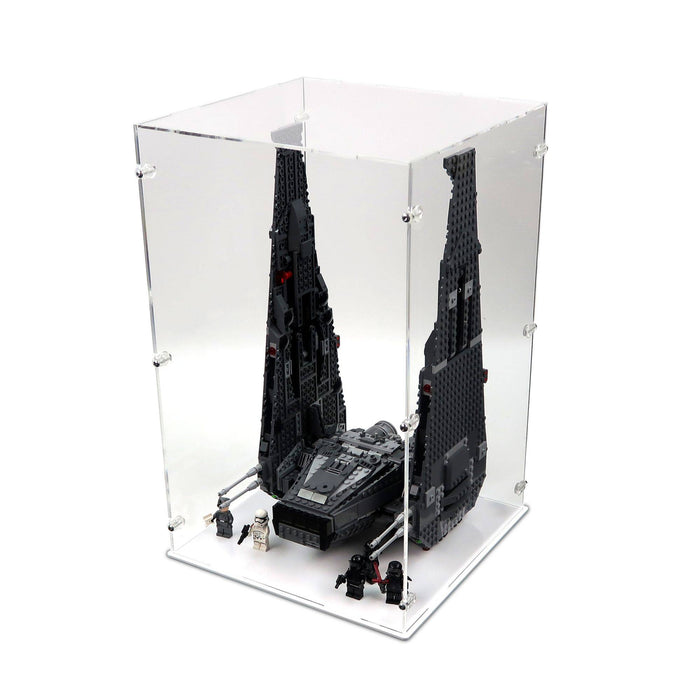 Kylo Ren's Command Shuttle Display Case for LEGO 75104