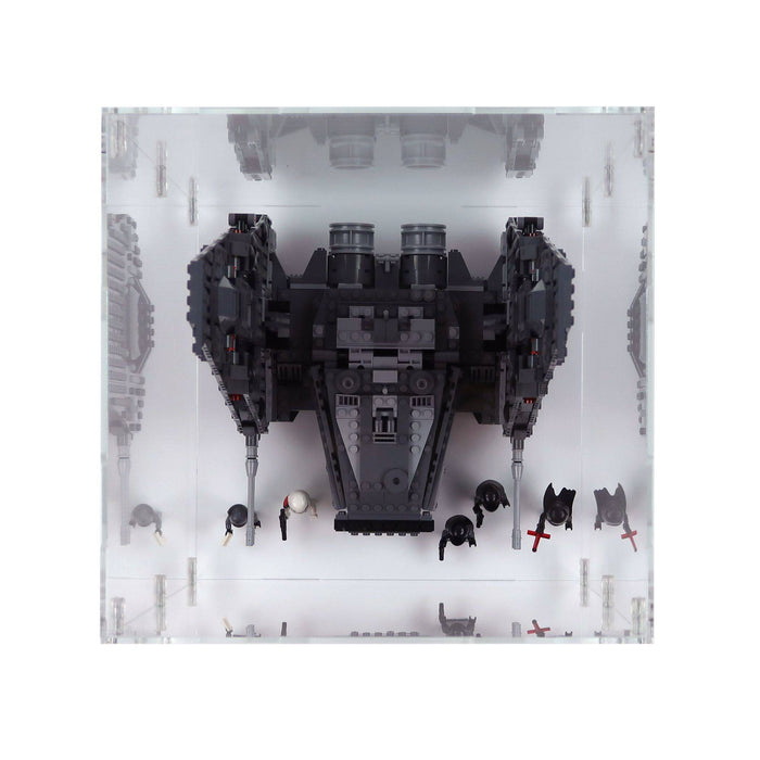 Kylo Ren's Command Shuttle Display Case for LEGO 75104