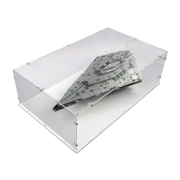 Star Wars First Order Star Destroyer Display Case for LEGO 75190