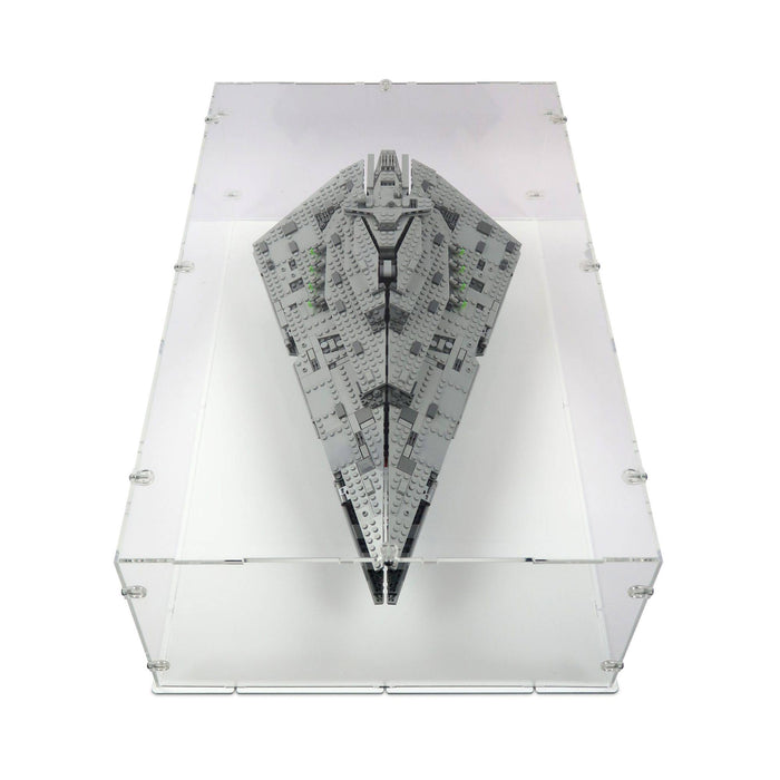 Star Wars First Order Star Destroyer Display Case for LEGO 75190
