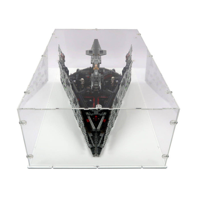 Star Wars First Order Star Destroyer Display Case for LEGO 75190