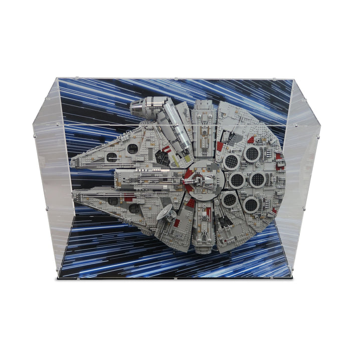UCS Millennium Falcon (Vertical) Display Case for LEGO 75192/10179