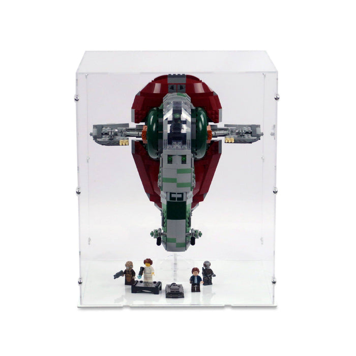 Slave 1 (20th Anniversary Edition) Display Case & Stand for LEGO 75243