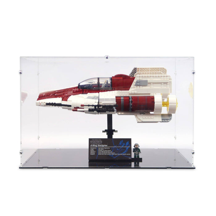 UCS A-Wing Starfighter Display Case for LEGO 75275