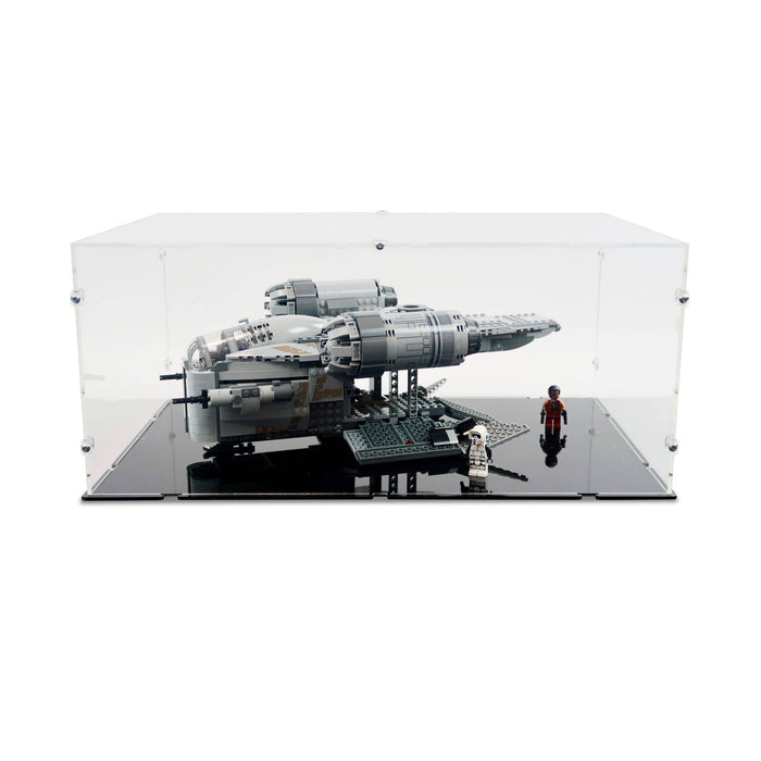 The Mandalorian Bounty Hunter Transport Display Case for LEGO 75292