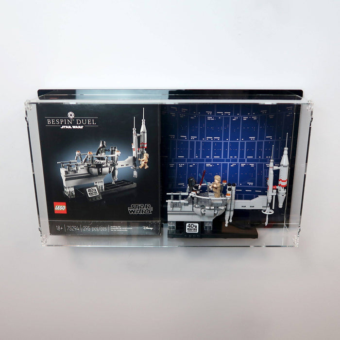 Bespin Duel Special Edition Wall Mounted Display Case for LEGO 75294