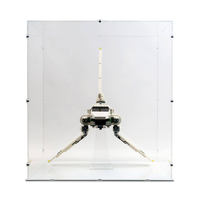 Imperial Shuttle Display Case & Stand for LEGO 75302