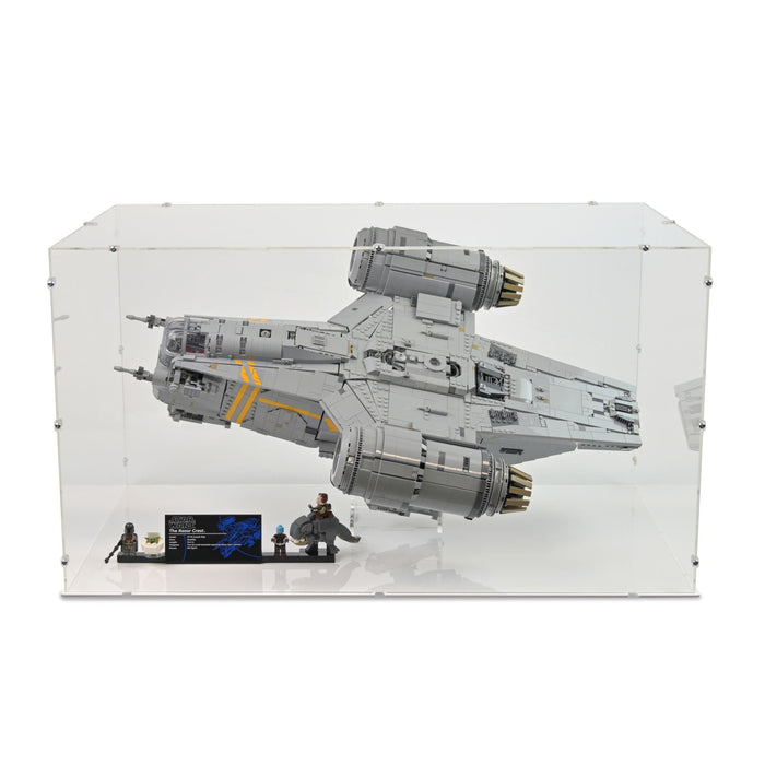 UCS The Razor Crest Display Case (with stand) for LEGO 75331