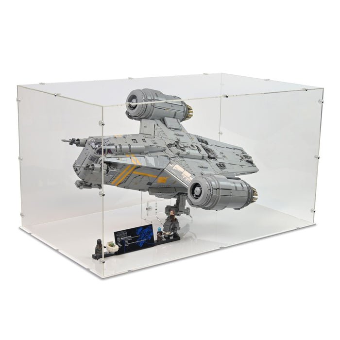 UCS The Razor Crest Display Case (with stand) for LEGO 75331