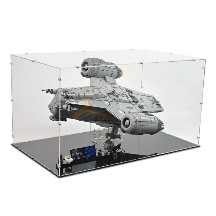 UCS The Razor Crest Display Case (with stand) for LEGO 75331