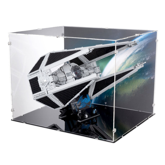 UCS TIE Interceptor Display Case for LEGO 75382