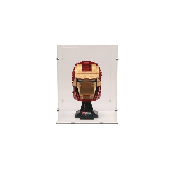 Iron Man Helmet Display Case for LEGO 76165