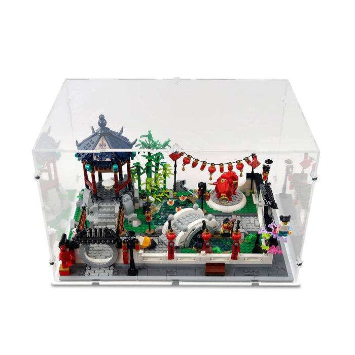 Spring Lantern Festival Display Case for LEGO 80107