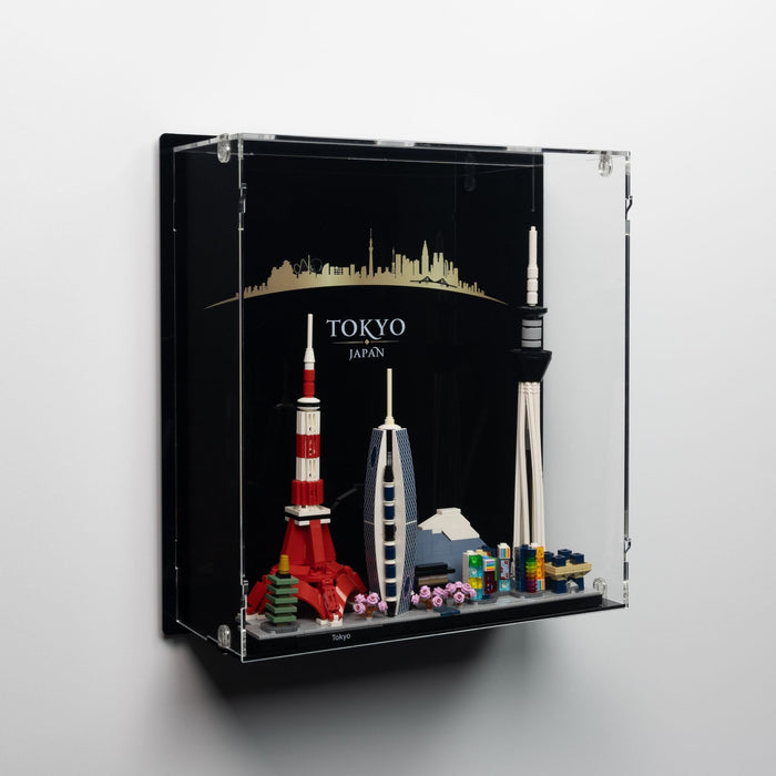21051 Tokyo Wall Mounted Display Case