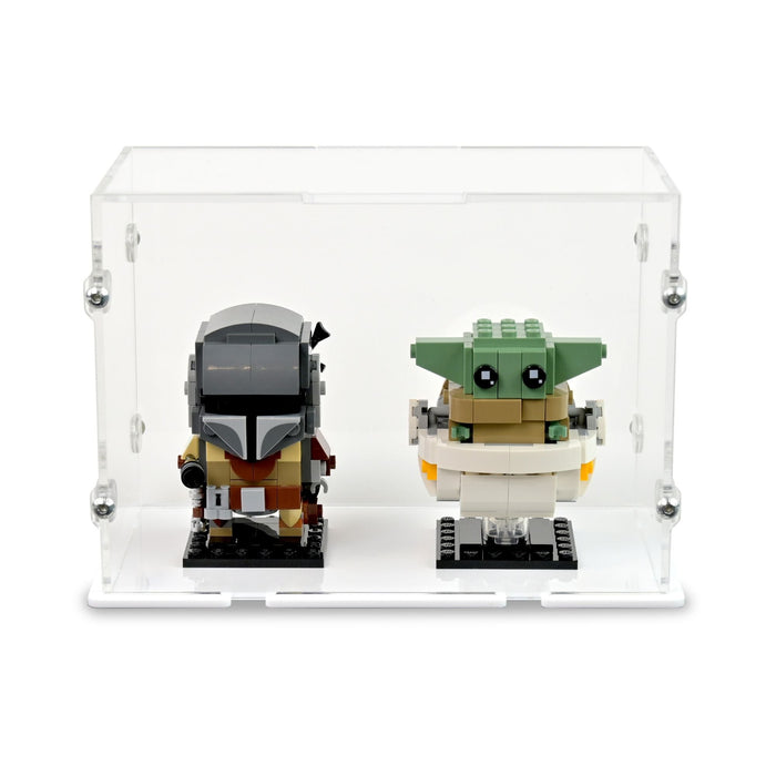Display Case for 2x LEGO Brickheadz