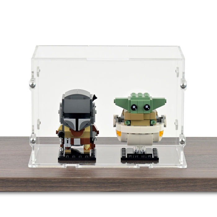 Display Case for 2x LEGO Brickheadz