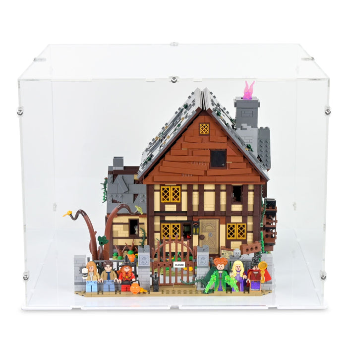 Disney Hocus Pocus The Sanderson Sisters' Cottage Display Case for LEGO 21341