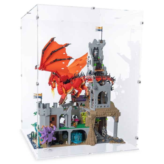 Dungeons & Dragons: Red Dragon's Tale Display Case for LEGO 21348