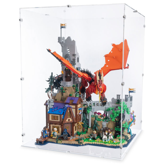 Dungeons & Dragons: Red Dragon's Tale Display Case for LEGO 21348