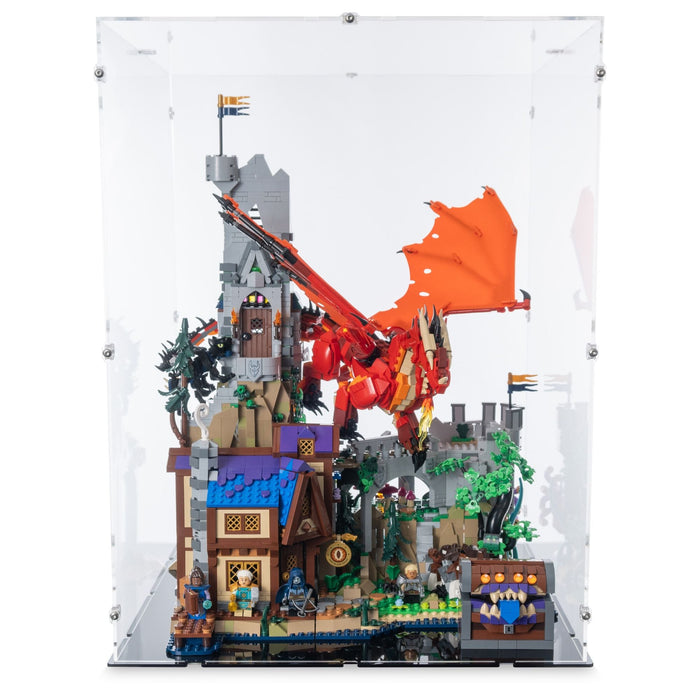Dungeons & Dragons: Red Dragon's Tale Display Case for LEGO 21348